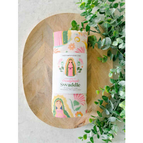 Our Lady of Guadalupe Muslin Swaddle – House of Joppa