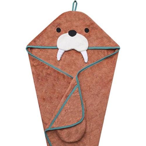 Copper Pearl Wally Character Hooded Towel