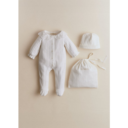 Cassiopée Newborn Set - Milk White