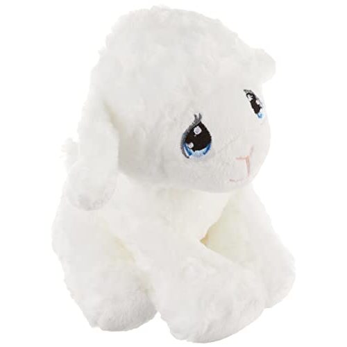Aurora Precious Moments 7.5" Luffie Lamb Small Adorable Plush | Signature teardrop eyes with heart-shaped inspiration tags