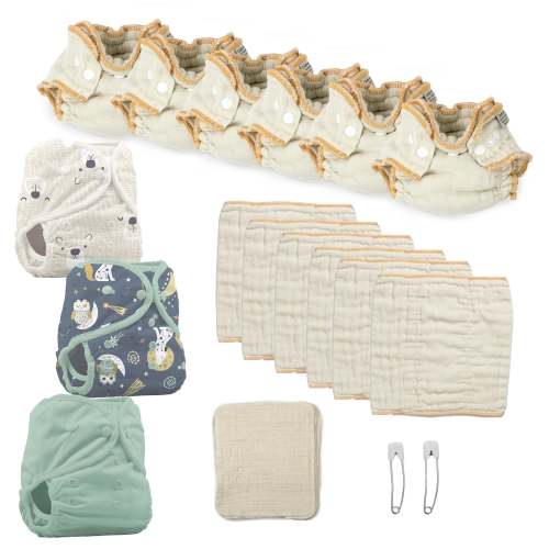 Try Both Cloth Diaper Kit size newborn