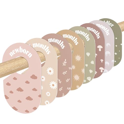 WSICSE Baby Closet Divider, Newborn to 24 Month (Weather)