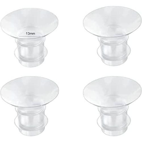 Flange Inserts 13mm for Medela,Spectra 24mm Shields/Flanges,Compatible with Momcozy S12 Pro/S9 Pro/S9/S12 Wearable Breast Pump,Reduce 24mm Nipple Tunnel Down to 13mm,4PCS