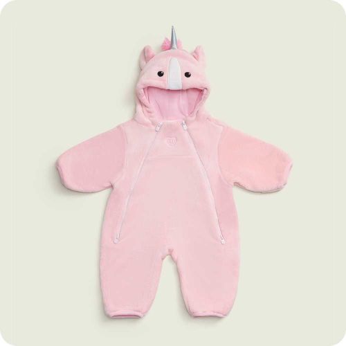 Pink Unicorn Baby Stroller Suit Warmies