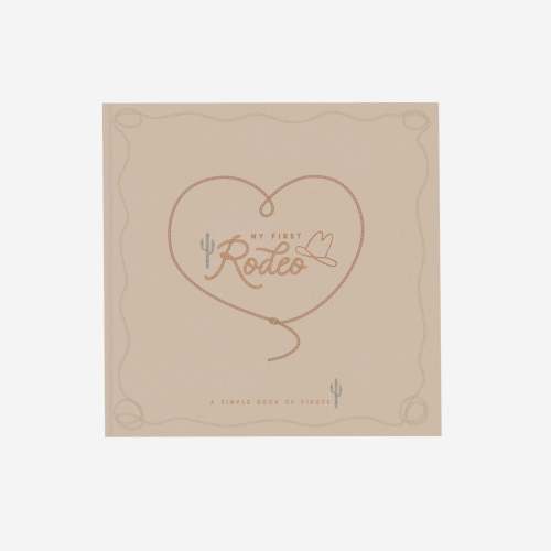 My First Rodeo Baby Memory Book