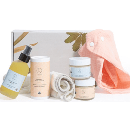 Organic full care new baby gift set