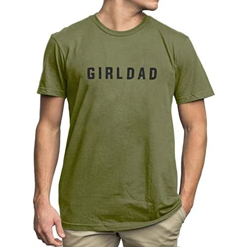 Tewmeu Girl Dad Shirt for Men Best T Shirt Gift for Daddy