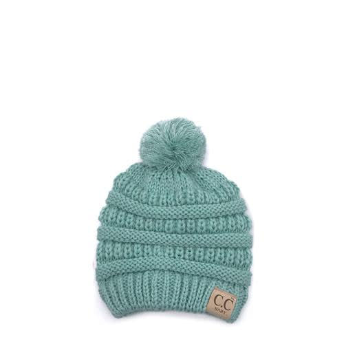 Baby-847 Pale Mint Beanie – girliegirloriginals
