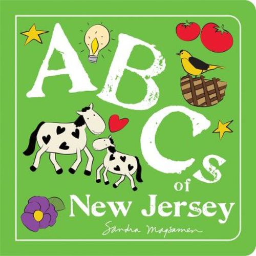 ABCs of New Jersey - (ABCs Regional) by Sandra Magsamen (Board Book)
