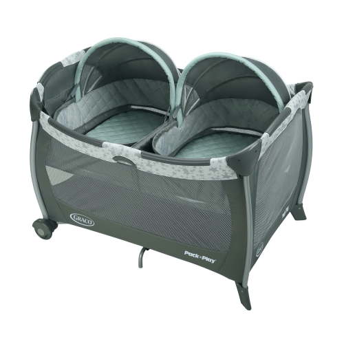 Graco Pack 'n Play Playard with Twins Bassinet, Oskar, Unisex