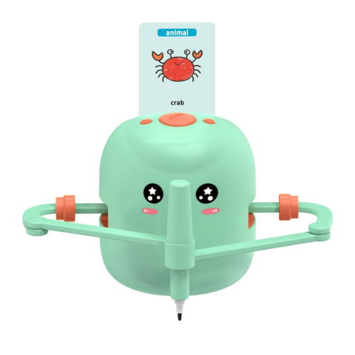 2025 New Deals!Kids Robot Interactive Educational Drawing Robot For Kids Learning Toy With 100 Cards Voice Interaction 2ml