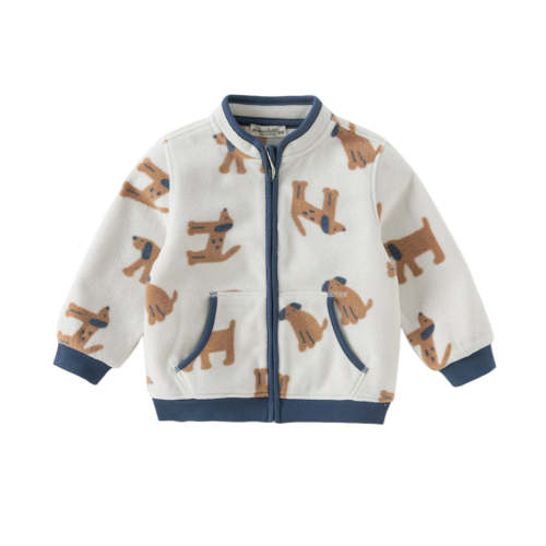 Dave&Bella Toddler Boys’ Fleece Jacket – Autumn 2025 New Release “Hug Jacket”