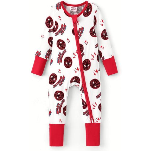 Disney Baby Viscose Bamboo 2-Way Zipper Footie Outfit