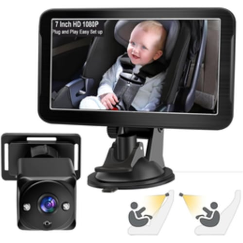 Back Seat Car Camera 1080P Rear Monitoring System