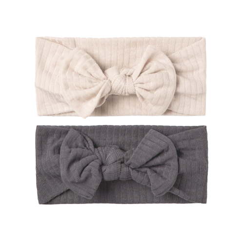 Modern Moments by Gerber Baby Girl Headbands, 2-Pack, One Size
