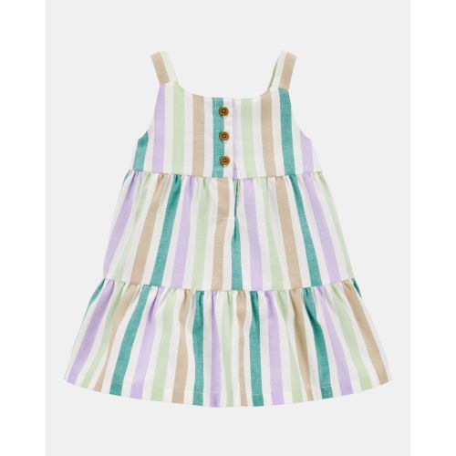 Tiered Striped Dress - Carter's | Carter's