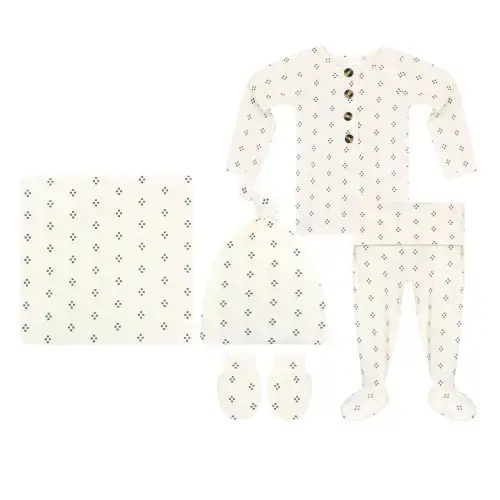 Louie Newborn Hat Bundle (Top + Bottom)