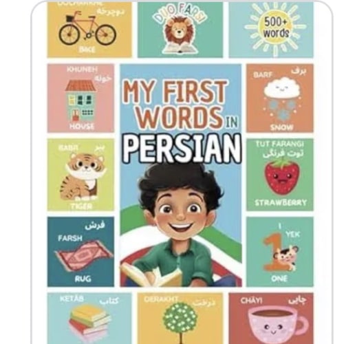 My First 500 Persian Words: Learn Farsi for Kids & Beginners | Bilingual English-Persian | Picture Book with Colorful Illustrations and pronunciation tips (Bilingual Children's Books (Farsi-English))