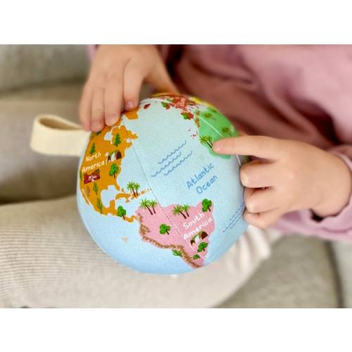 My First Globe Earth Soft Toy World Ball
