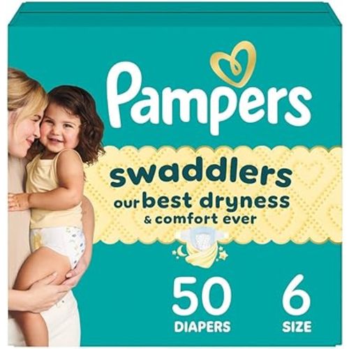 Pampers Baby Diapers - Swaddlers - Size 5, 58 Count, Ultra Absorbent Disposable Infant Diaper