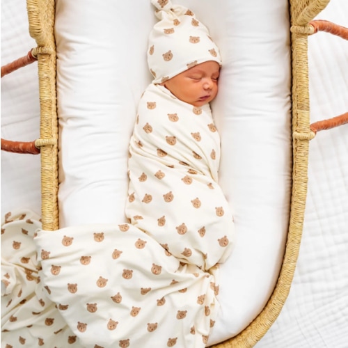 Teddy Swaddle Blanket