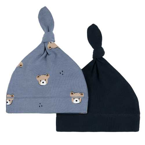 Bears 2pc Hat Set 0-9m – CLÉMENT
