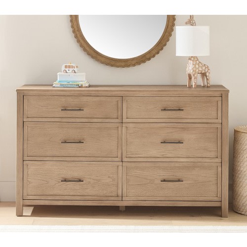 Camden 6-Drawer Dresser (56w x 19d")