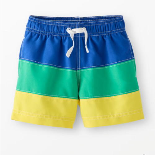Colorblock Swim Trunks