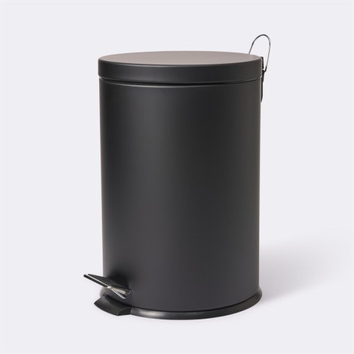 Brilliant Basics Pedal Rubbish Bin 20L - Matte Black