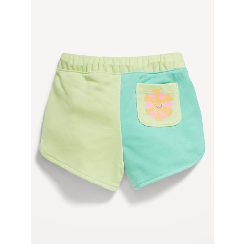 Logo-Graphic Shorts for Toddler Girls