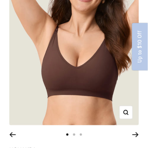 Seamless Soft Knit Nursing Bra