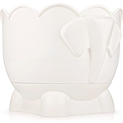 Bath Toy Storage - 2 Piece Baby Bathtub Toy Holder with Removable Base for Draining - Drying Kids Bucket Caddy Bathroom Shower Toy Organizer for Baby Bath Toys Outside Tube (Bath Buddy Toy Storage)