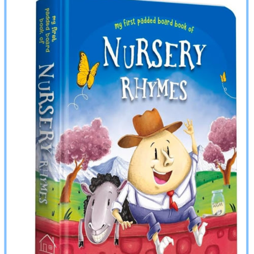 Nursery Rhymes Board Book: Illustrated Classic Nursery Rhymes (My First Book series)
