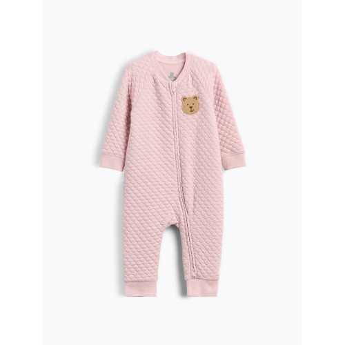 Baby Quilted Raglan One-Piece