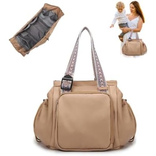 Everyday Convertible Backpack Tote Diaper Bag, 15 Pockets