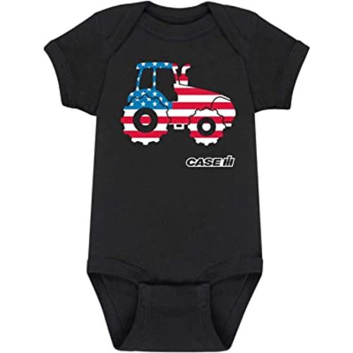 Country Casuals Americana Tractor Case IH - Infant Baby One Piece