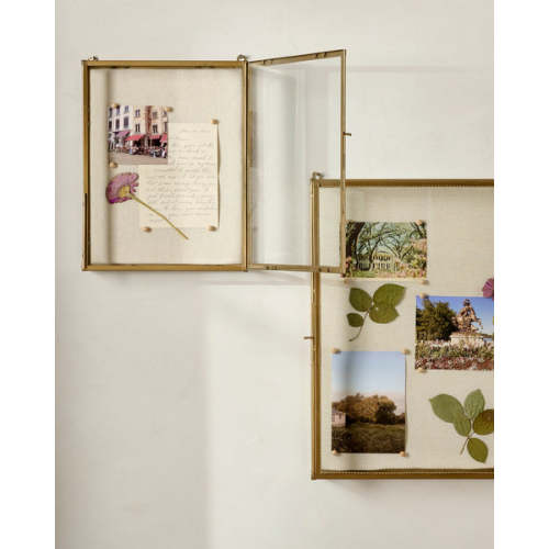 Your Story Brass Display Cabinet - Large