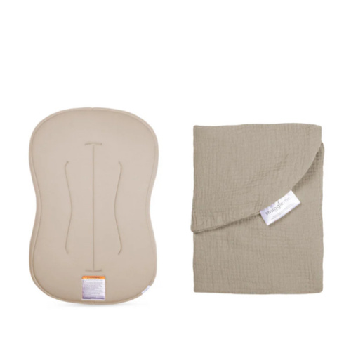 Lounger Curve + Muslin Cover Set | Birch