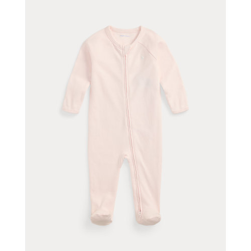 Cotton Interlock Footed Coverall