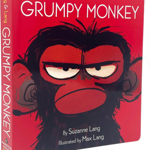 Grumpy Monkey Board Book