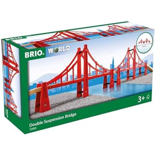 BRIO World - 33683 Double Suspension Bridge