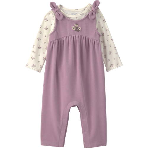 Carter's Child of Mine Baby Girl Overalls Jumper, 2-Piece, Sizes 0/3-24 Months