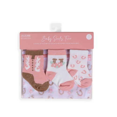 Trio Bloomin Boot Socks