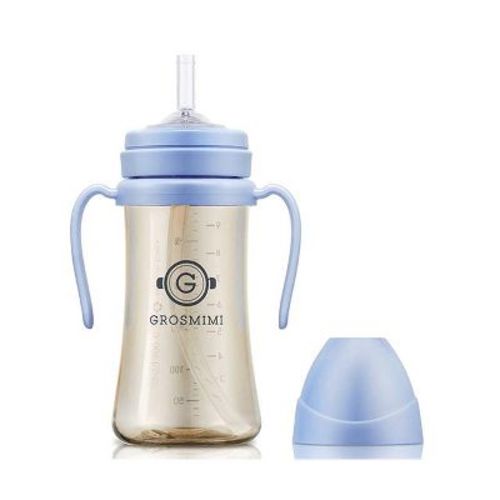 Grosmimi PPSU Straw Cup - 10oz (6 Months+) Skyblue 10oz