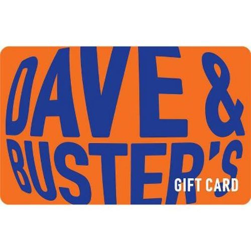 Dave & Buster's Gift Card (Email Delivery)
