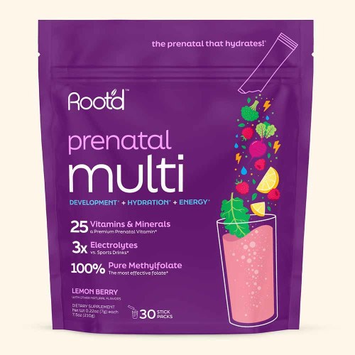 Prenatal MULTI - Essential Vitamins + Electrolytes For Mom & Baby – Root'd