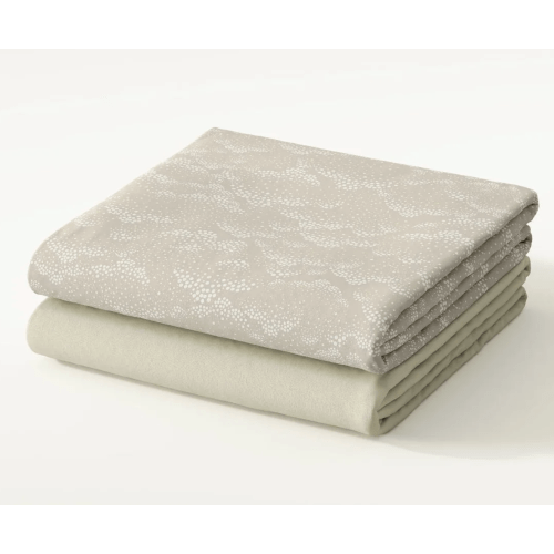 Nestig Mini Crib Cumulus Organic Crib Sheet Set (Sand)