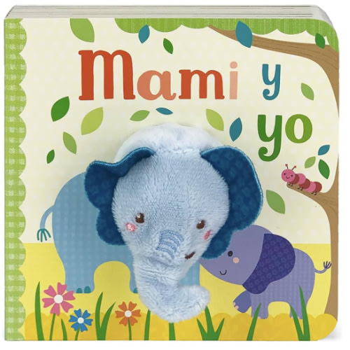 Mami y Yo - Mommy And Me Finger Puppet Board Book, Spanish Edition (en español), Ages 1-4