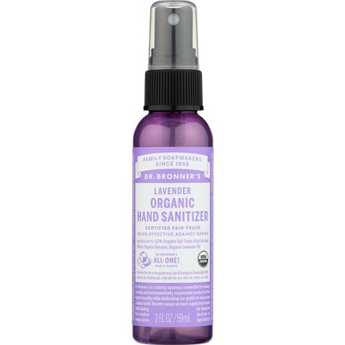 Dr. Bronner's Hand Sanitizer - Lavender - 2 Oz