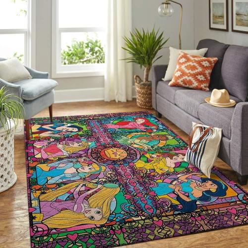 Disney Princess Cartoon Rug Inspired Rug Area Rug Home Living Decor Sport - Dreamrooma